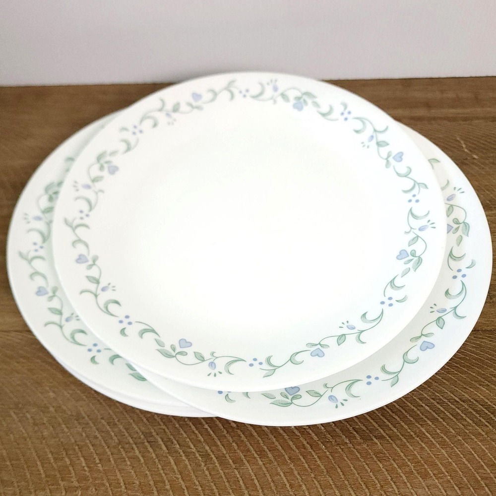Corelle Country Cottage Dinner Plates,‎ Discontinued Pattern, Set of 4